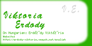 viktoria erdody business card